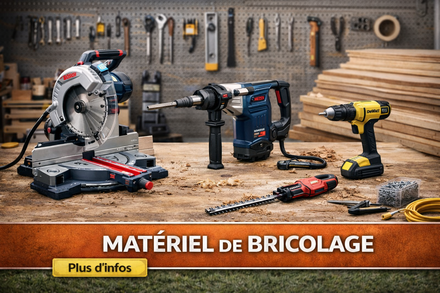 Matériel de bricolage